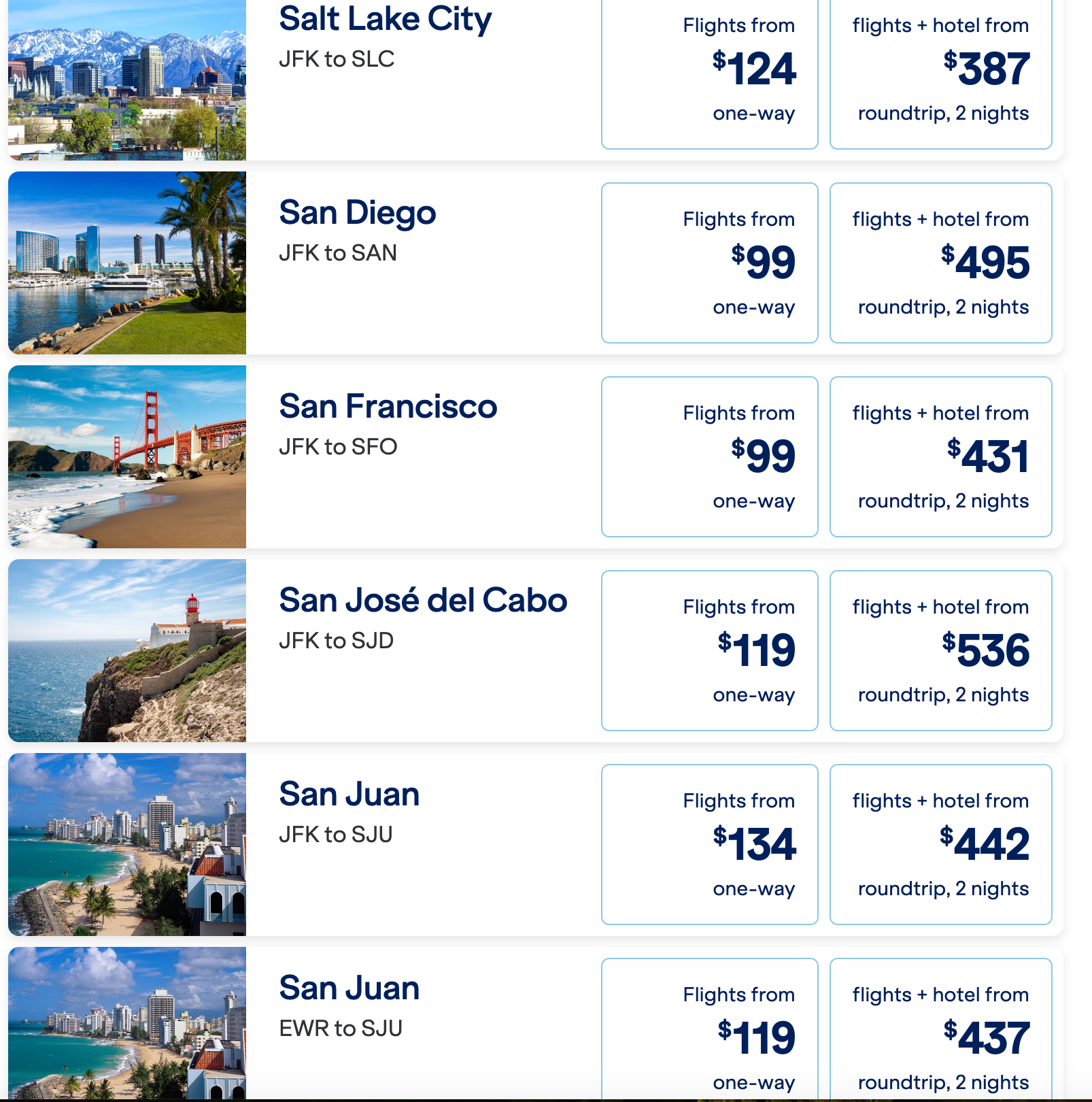 JetBlue $39 airfare sale